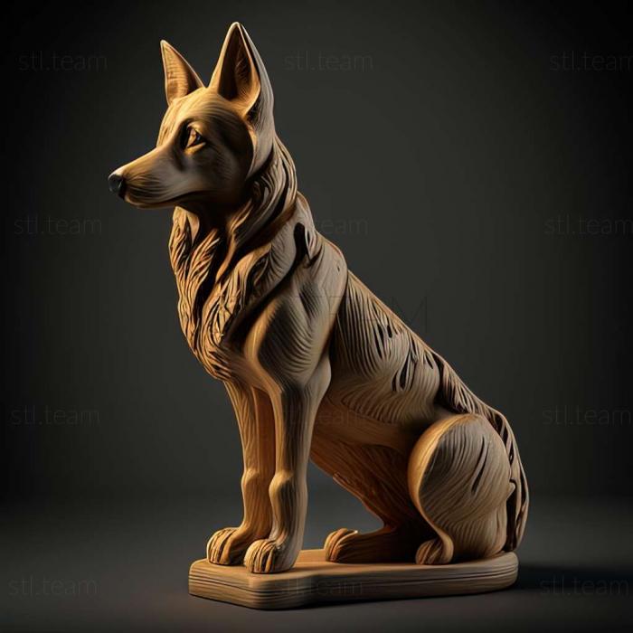 3D модель Canis lepophagus (STL)